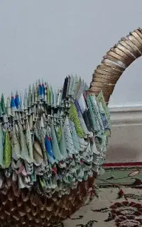 اوریگامی مدل قو