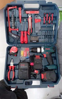 کیت دریل شارژی ۲۰ ولت رونیکس ۵۳ پارچه مدل RS-8620