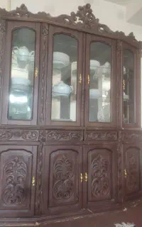 بوفه تمام چوب دو تیکه