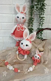 سفارش عروسک های زیبا دست بافت