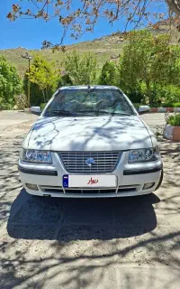 سمند سفیدLX مدل 89 دوگانه کارخانه