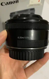 لنز کنون 50فیکس