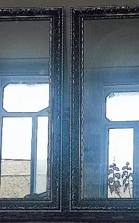 یک جفت آینه قدی