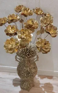 گلدان برنز اصلی جنس خوب