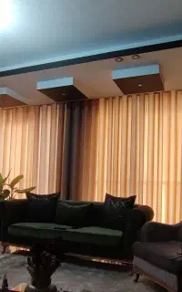 تعدادی پرده های پذیرایی در ابعاد مختلف در حد