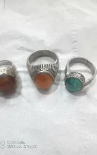 انگشترقدیمی معمولی نقره نیستش