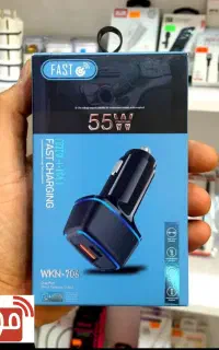 شارژر فندکی سوپر فست اورجینال Fast مدل WKN-706