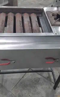 منقل گازی وپنکه پایه دار