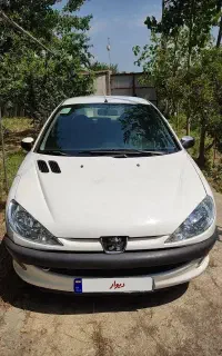 پژو۲۶مدل۸۸سفید