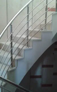 نرده و حفاظ استیل، آلومینیوم، استاتیک