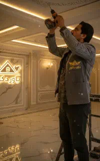کناف و کاغذ دیواری یاور دکور
