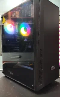 کیس گیم و رندر i3 12100 RAM 16 RX580