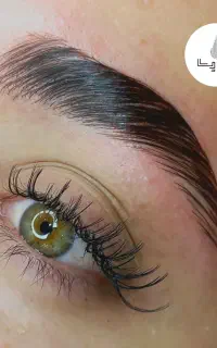 مدل لیفت و لمینت ابرو مژه/آموزش همراه مدرک فنی