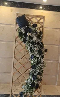 تاج گل آبشاری مراسم