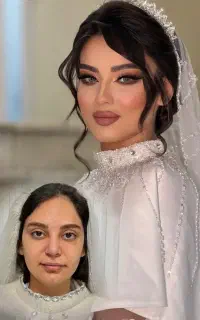 میکاپ شنیون عروس و همراهی   تخفیف عیدانه