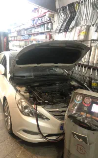 شارژ گاز کولر با دستگاه