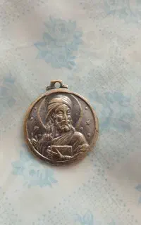 مدال قدیمی  عکس ابو علی سینا