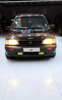 پراید 83 بنزینی استثنایی مشکی متالیک