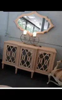 ایینه وکنسول ومیز تلوزیون ست هم نونو
