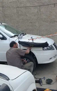 مکانیکی و جلوبندی  برق(باطری سازی)  خودرو بومهن