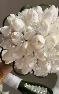 دسته گل عروسی خاص پسند