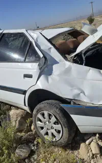 خودرو تصادفی پژو