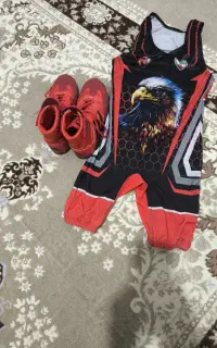 دوبنده و کفش کشتی نو با قیمت مناسب