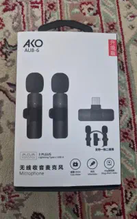 میکروفن بی‌سیم AKO AUB-6 دو نفره