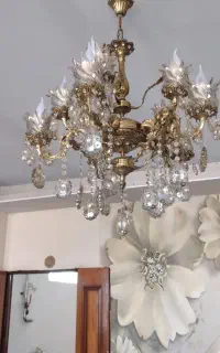 لوستر برنز با طرح فرشته در حد نو