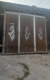 درب حیاطی ماشین رو