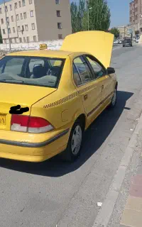 سمند تاکسی گردشی مدل ۹۰