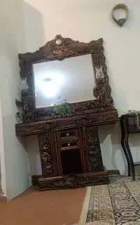 آینه و شمعدان