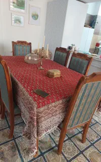 میز ناهار خوری شش نفره