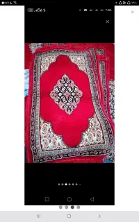 ۶عدد فرش پشتی و ۱۲ عدد رد بالشتی همه ۳ میلیون