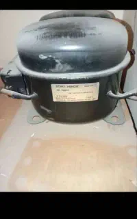 کمپرسور  یخچال قدیمی و آکبند