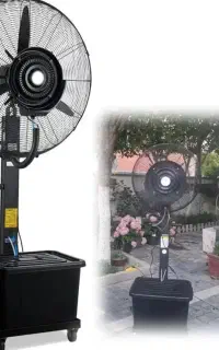 پنکه ایستاده مهپاش صنعتی مه پاش۶۵ ۷۵ دیواری یاکوزا