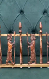 گارد شومینه برنز مدل هخامنشی