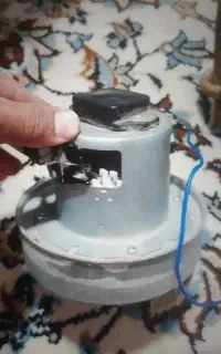 موتور فن جارو بزقی سالم سالم بدون مشکل