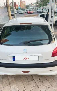 پژو ۲۰۶ تیپ ۲ مدل ۹۰