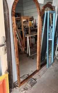 ساخت انواع ایینه قدی. رگال.استند گل.پارتیشن