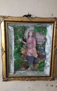 یک تابلو عکس سه بعدی.تخفیف،داره