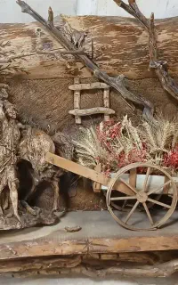تابلو چوب گردویی، هنر دست