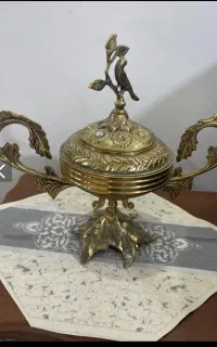 ظروف برنجی تزیینی اصل