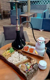 چای وقلیان با سرویس دونفره 350هزارتومان(عید قربان)