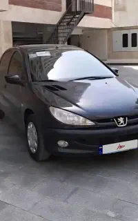 پژو ۲۰۶ تیپ ۵ مدل ۹۰ مشکی