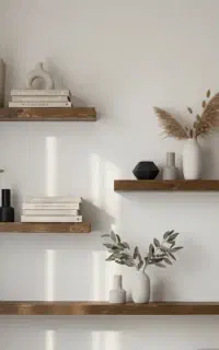 شلف کتابخانه، دکوراتیو چوبی