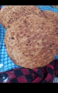 پخت نان با تنور گازی
