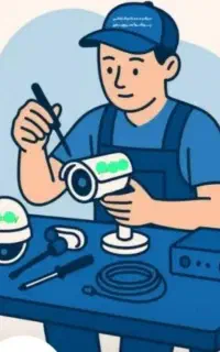 تعمیر ونصب دوربین مداربسته دزدگیر اماکن بیسیم مجاز