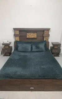 سرویس خواب دو نفره  کامل به همراه تشک