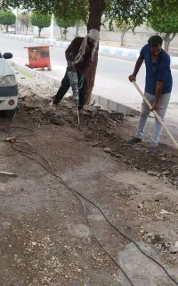 پیکور کاری و تخریب حرفه ای